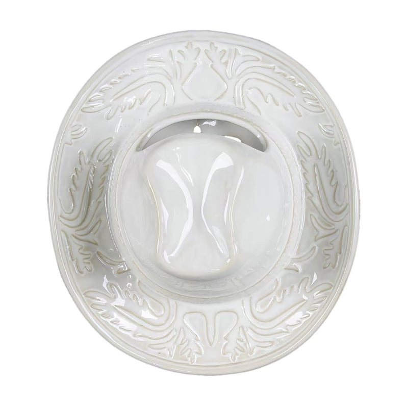 Western Hat Ceramic Wall Vase