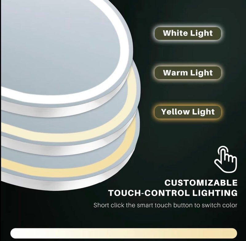 Full-Length LED Standing Mirror