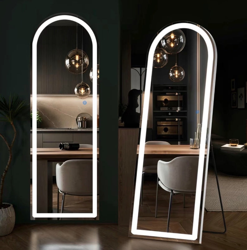 Full-Length LED Standing Mirror